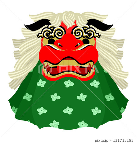 獅子舞のイラスト 131713183