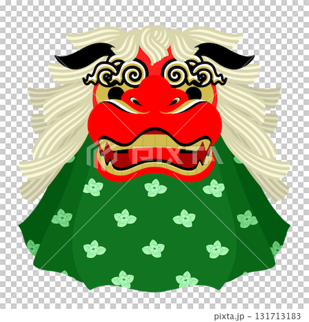 獅子舞のイラスト 131713183