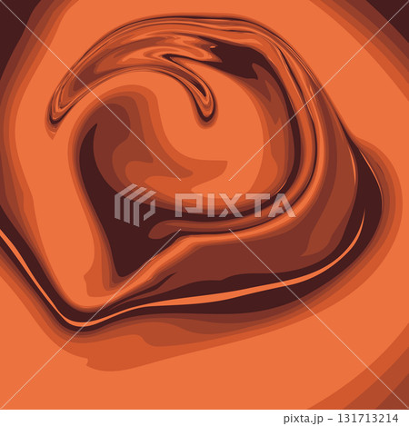 Fluid art. Modern artwork background. Mixture of acrylic paints. Abstract liquid painting marble texture, colorful gradient waves. Vector design for banner, flyer, business card, cover, invitation 131713214