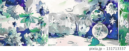 背景素材 背景画像 パターン素材 背景イラスト 壁紙 花と氷の部屋 青緑 背景素材 背景画像 パターン素材 背景イラスト 壁紙 花と氷の部屋 青緑 131713337