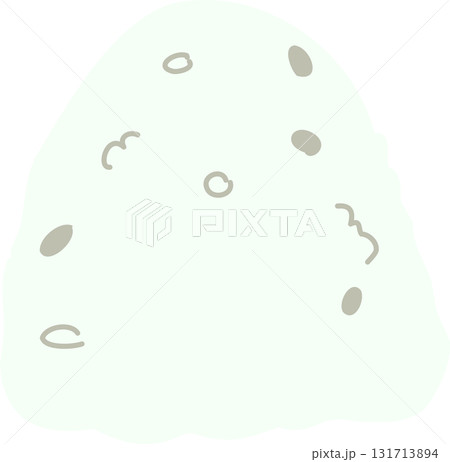 onigiri japanese rice ball. for food design packaging 131713894