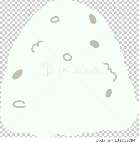 onigiri japanese rice ball. for food design packaging 131713894