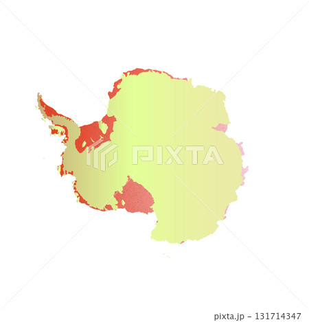 Map of Antarctica, sign silhouette. World Map Globe. Vector Illustration isolated on white background. Antarctic continent Map of Antarctica, sign silhouette. World Map Globe. Vector Illustration isolated on white background. Antarctic continent 131714347