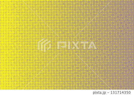 Pop art creative concept colorful comics book magazine cover. Polka dots colorful background. Cartoon halftone retro pattern. Abstract template design for poster, card, sale banner, empty bubble 131714350