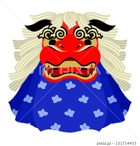 獅子舞のイラスト 131714455