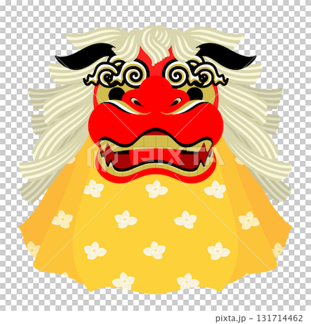 獅子舞のイラスト 131714462