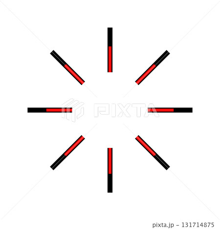 Target aim icon, archer sports game symbol. Game aiming sight dot pointer. Shoot sniper rifle focus cursor. Bullseye mark targeting. Isolated vector illustration 131714875