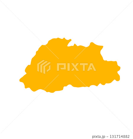 Map of Butane, sign silhouette. World Map Globe. Vector Illustration isolated on white background. Asian continent Map of Butane, sign silhouette. World Map Globe. Vector Illustration isolated on white background. Asian continent 131714882