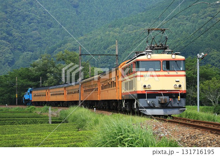 【大井川鐵道】E31形＋旧型客車（大井川本線：抜里〜家山） 131716195