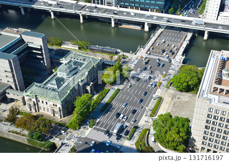 都市風景　大阪　中之島　御堂筋 131716197