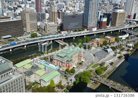 都市風景 大阪 中之島公園 都市風景 大阪 中之島公園 131716386