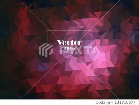 gemstone garnet digital abstract image vector stylized from triangles 131716677