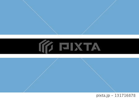 Flag of Botswana 131716878