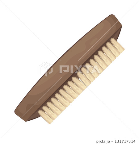 Illustration of cleaning brush  131717314