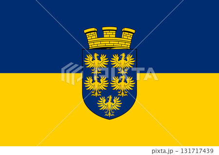 Service flag of the state of Lower Austria, Austria 131717439