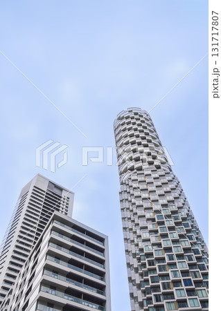 One Park Drive apartment building rising high in Canary Wharf, East London. One Park Drive apartment building rising high in Canary Wharf, East London. 131717807