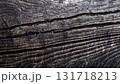 macro photo of black wood surface with wood texture 131718213