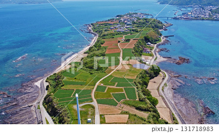 通詞島のドローン空撮 131718983