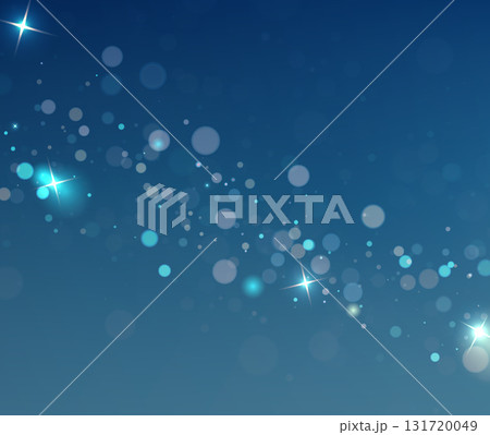 Shiny Dark Blue Bokeh Vector Background For Science And Space 131720049