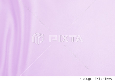 Smooth elegant lilac silk or satin texture as wedding background. Luxurious background design 131721669