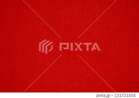 Dark red linen fabric cloth texture background, seamless pattern of natural textile. 131721858