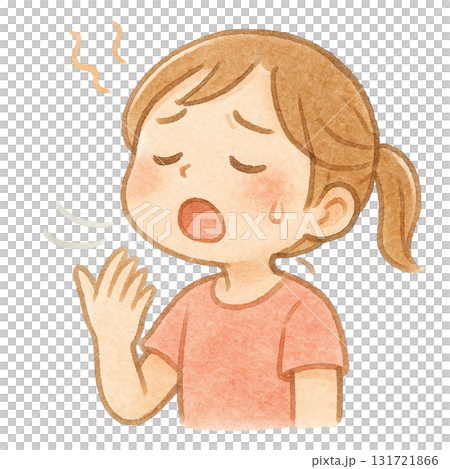 [Summer] Illustration of a hot-looking girl 131721866