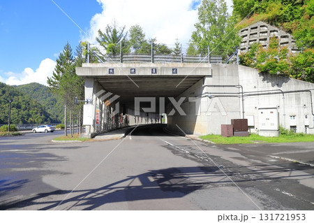 さっぽろ湖と定山渓ダム（札幌市南区定山渓）第一展望台　　　　　 131721953