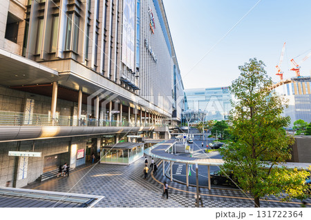 福岡　博多駅博多口　朝景 131722364