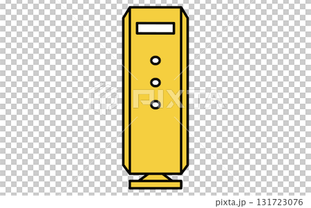 ネットワークのイメージイラスト、ルーターの線画アイコン 131723076