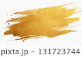 Gold paint stroke background for creative design projects and artistic displays capturing elegance and warmth in a contemporary style 131723744