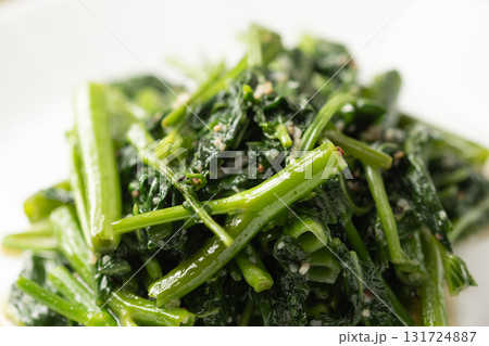 あさがお菜(空芯菜)の炒め物 あさがお菜(空芯菜)の炒め物 131724887