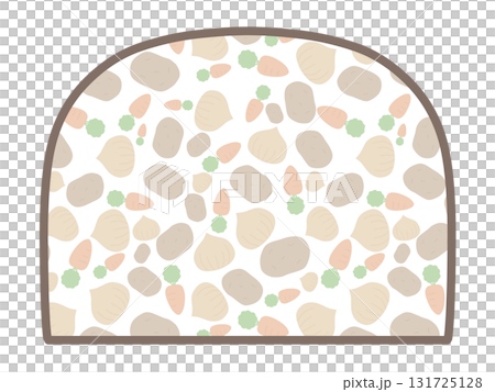 Curry vegetable frame 131725128