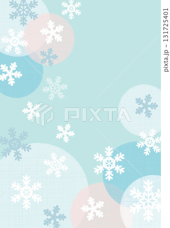 背景-雪の結晶2025-2テクなし 131725401