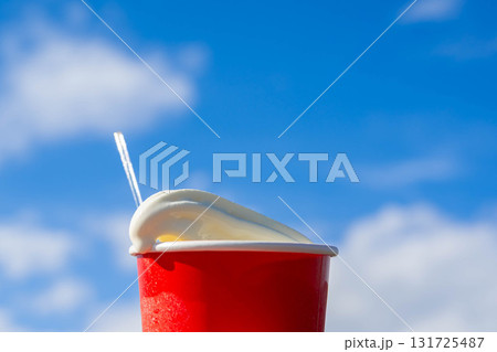 青空とソフトクリーム 青空とソフトクリーム 131725487
