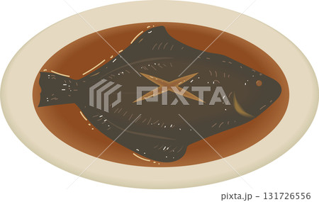 かれいの煮つけ 131726556