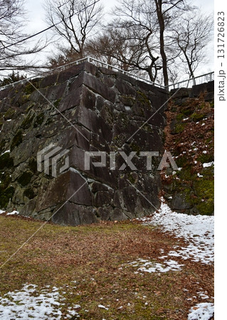 盛岡城154 腰曲輪石垣 131726823