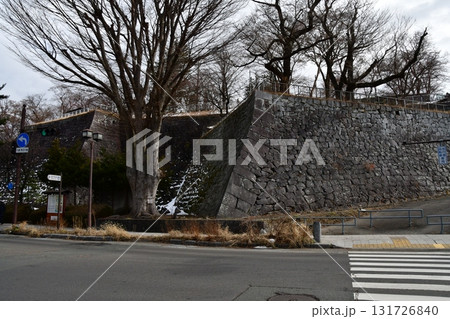 盛岡城132 腰曲輪石垣 131726840