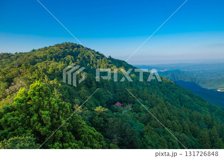 宝満山の山頂からの眺望 131726848