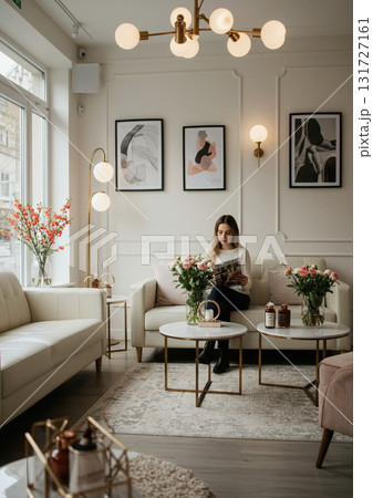 サロンの待合 131727161