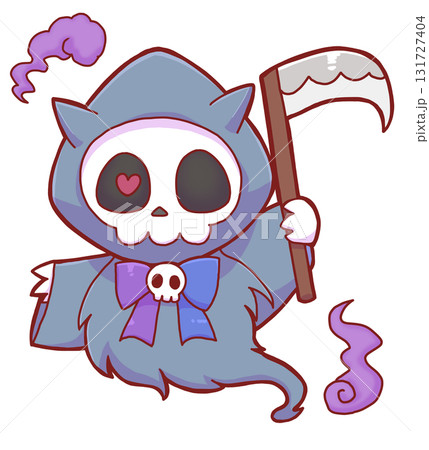 グレーの死神と火の玉 131727404