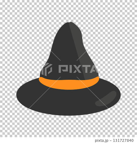 魔女帽子　ハロウィン　イラスト 131727840