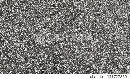 Close-up view of textured gray surface with white specks giving a unique visual appearance 131727886