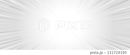 cartoon style zoom line explosion banner 131728195