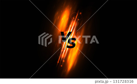 trendy versus vs screen banner for esport team battle 131728316