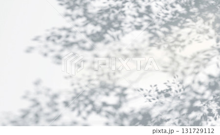 Abstract shadow tree crown branches on wind background 131729112