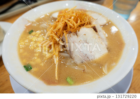 Soy Sauce Ramen in Pork Bone Broth 131729220