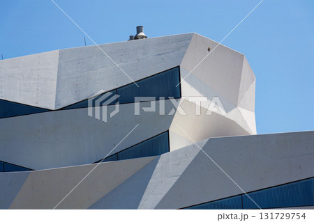 Former Vodafone headquarters building from Barbosa and Guimaraes architects on July 13, 2025 in Porto, Portugal. 131729754