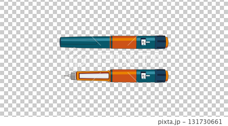 ペン型のインスリン注射器 ペン型のインスリン注射器 131730661