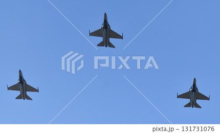 Warsaw, Poland. 15 August 2025. Polish Army Day parade with fighters, early warning aircraft, transporters, training aircraft from Poland and NATO allies. 131731076