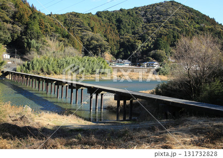 高知県いの町 名越屋沈下橋 高知県いの町 名越屋沈下橋 131732828